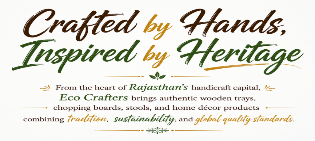 Crafted by Hands, Inspired by Heritage